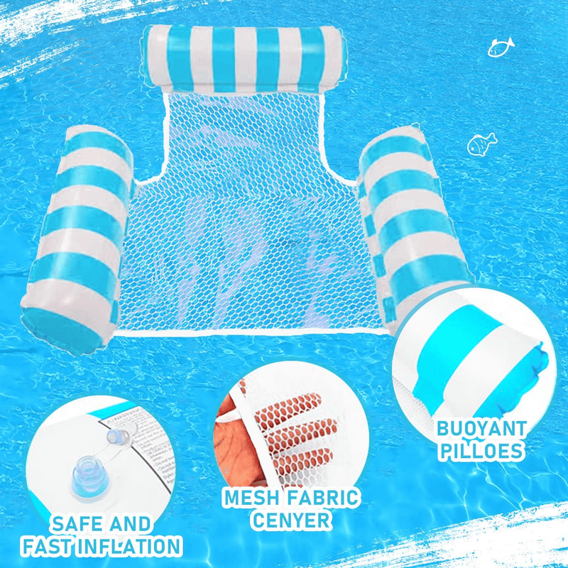 4 Tube Inflatable Pool Float Hammock: Your Ultimate Summer Relaxation Essential detail view