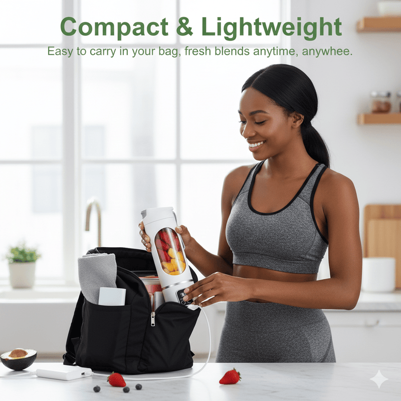 FREE SHIPPING🔥🔥Ultimate Portable Blender – USB Rechargeable & Compact for Smoothies On-The-Go detail view