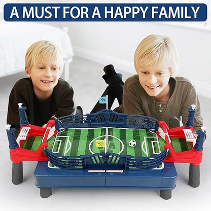 2-Player Tabletop Soccer Game – Interactive Mini Football Board Game for Kids & Family Fun