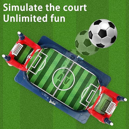 2-Player Tabletop Soccer Game – Interactive Mini Football Board Game for Kids & Family Fun