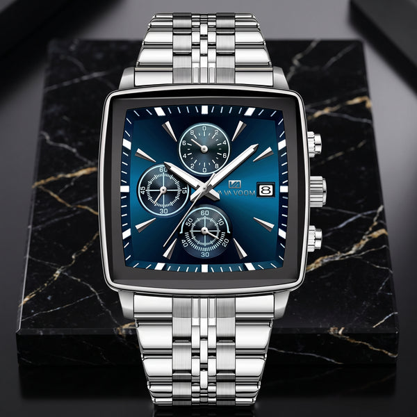 VA VA VOOM – Premium 30M Waterproof Chronograph Watch Crafted for Timeless Elegance, Built for Everyday Performance